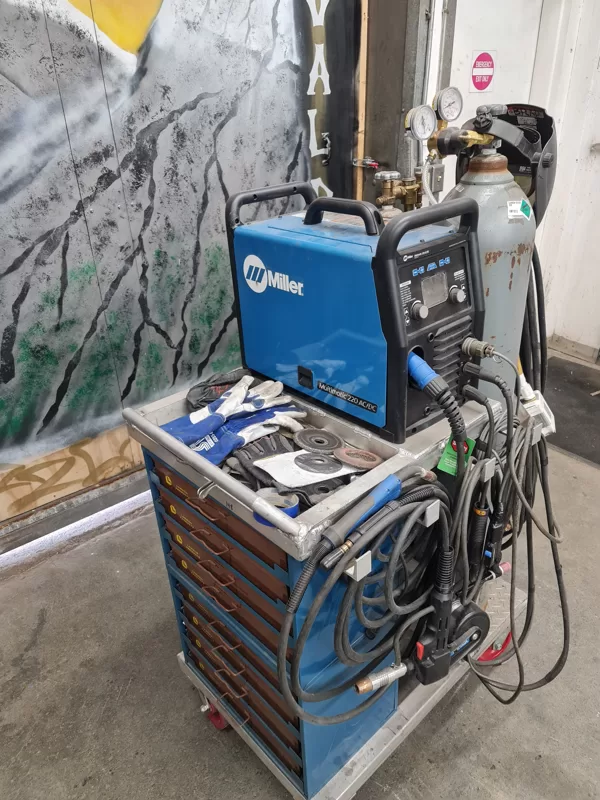 Custom Built Welding Cart