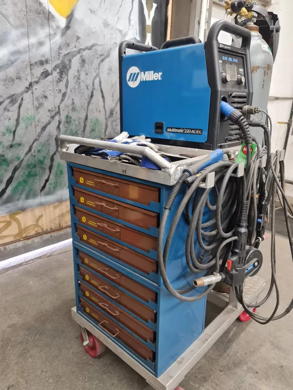 Custom Built Welding Cart
